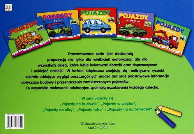 Pojazdy - na ulicy [KSIĄŻKA]