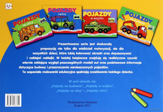 Pojazdy - retro [KSIĄŻKA]