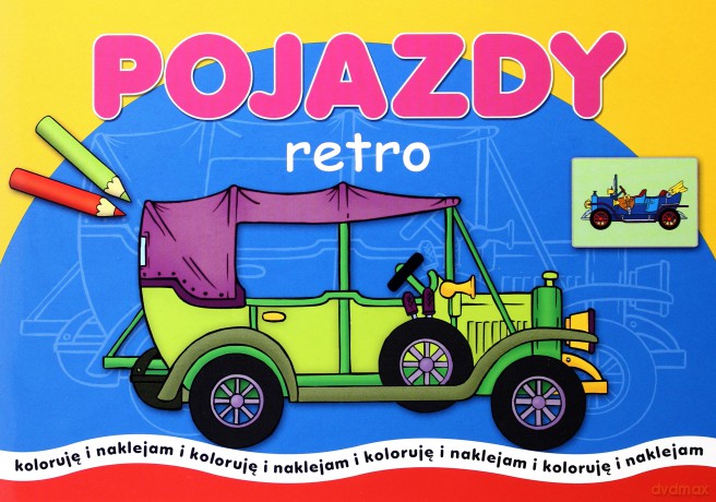 Pojazdy - retro [KSIĄŻKA]