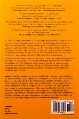 Agile Change Management: A Practical Framework for Successful Change Planning and Implementation - Melanie Franklin [KSIĄŻKA]