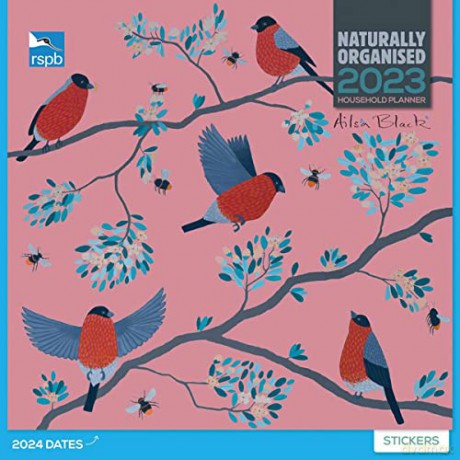 Ailsa Black, RSPB Household Square Wall Planner Calendar 2023 [KALENDARZ]