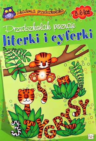Przedszkolak poznaje literki i cyferki 5-6 lat [KSIĄŻKA]