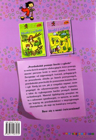 Przedszkolak poznaje literki i cyferki 6-7 lat [KSIĄŻKA]