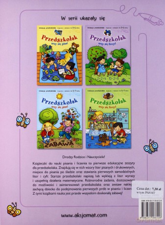 Przedszkolak uczy się liczyć 5-6 lat [KSIĄŻKA]