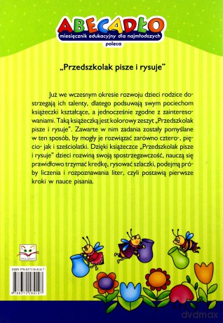 Przedszkolak pisze i rysuje [KSIĄŻKA]