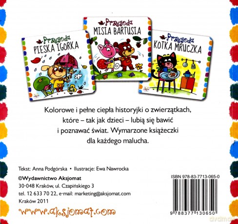 Przygody misia Bartka [KSIĄŻKA]