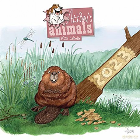 Alison's Animals Calendar 2023 [KALENDARZ]