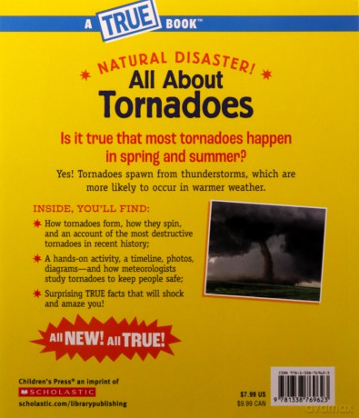 All about Tornadoes (a True Book: Natural Disasters) (A True Book (Relaunch)) - Cody Crane [KSIĄŻKA]