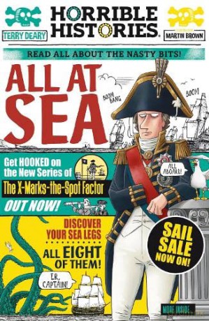 All at Sea (Horrible Histories) - Terry Deary [KSIĄŻKA]