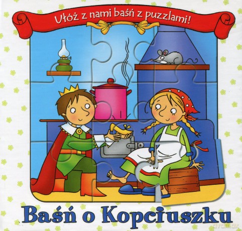Puzzle - Baśń o Kopciuszku [KSIĄŻKA]