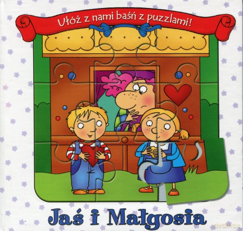 Puzzle - Jaś i Małgosia [KSIĄŻKA]