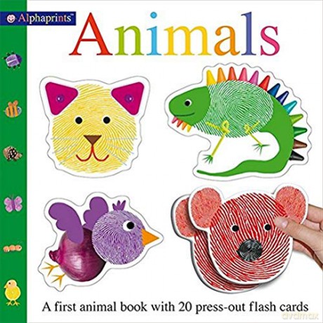 Alphaprint Animals Flashcard Book - Roger Priddy [KSIĄŻKA]