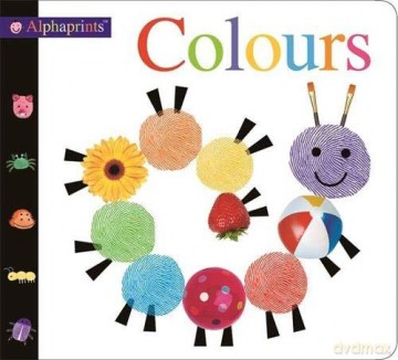Alphaprint Colours Flashcard Book - Roger Priddy [KSIĄŻKA]