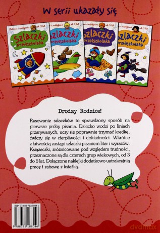 Szlaczki przedszkolaka od 4 lat [KSIĄŻKA]