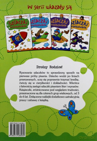 Szlaczki przedszkolaka od 6 lat [KSIĄŻKA]