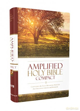 Amplified Holy Bible, Compact, Hardcover: Captures the Full Meaning Behind the Original Greek and Hebrew - Zondervan [KSIĄŻKA]