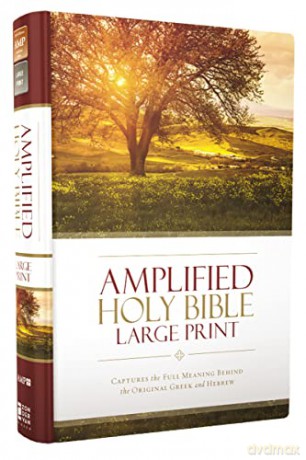 AMPLIFIED THINLINE BIBLE LP HC HC: Captures the Full Meaning Behind the Original Greek and Hebrew - Lockman Foundation [KSIĄŻKA]