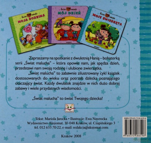 Świat malucha- Moje zwierzęta [KSIĄŻKA]