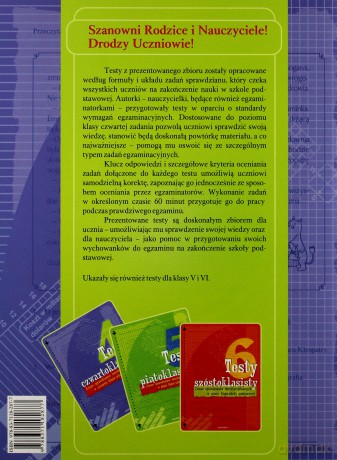 Testy czwartoklasisty [KSIĄŻKA]