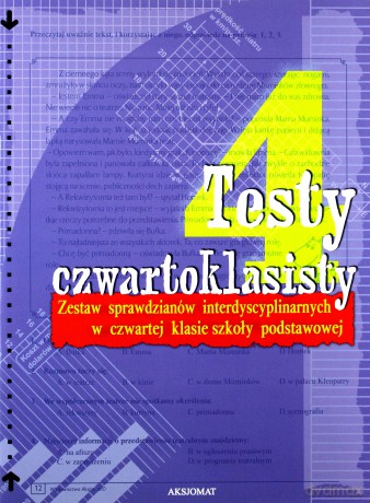 Testy czwartoklasisty [KSIĄŻKA]