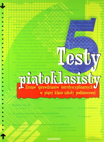 Testy piątoklasisty [KSIĄŻKA]