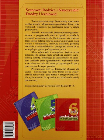 Testy szóstoklasisty [KSIĄŻKA]
