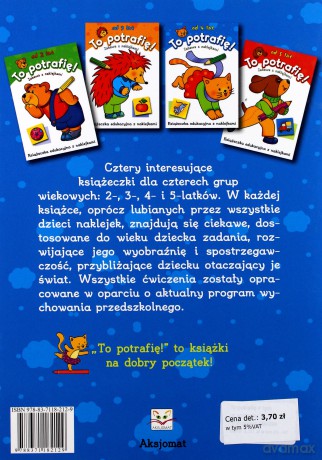 To potrafię - od 4 lat [KSIĄŻKA]