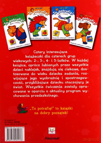 To potrafię - od 5 lat [KSIĄŻKA]