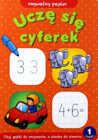 Uczę się cyferek cz. 1 [KSIĄŻKA]