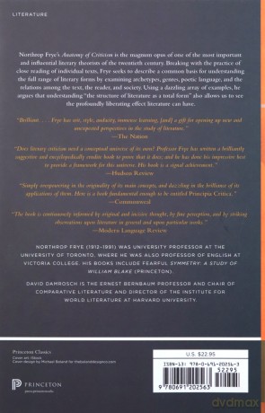 Anatomy of Criticism: Four Essays: 70 (Princeton Classics, 70) - Northrop Frye [KSIĄŻKA]
