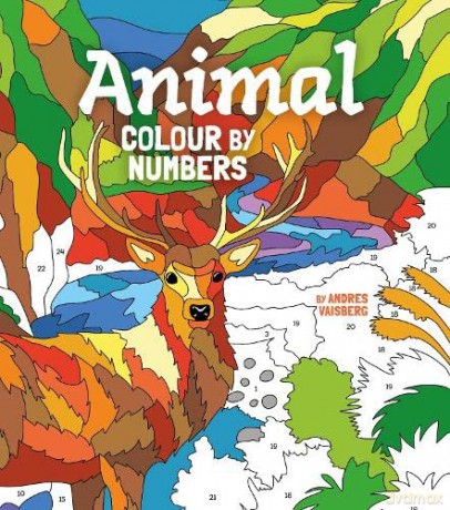 Animal Colour by Numbers (Arcturus Creative Colour by Numbers) [KSIĄŻKA]