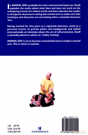 Animal Day: Pressure Testing the Martial Arts - Geoff Thompson [KSIĄŻKA]
