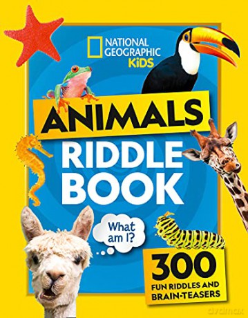 Animal Riddles Book: 300 fun riddles and brain-teasers (National Geographic Kids) - National Geographic Kids [KSIĄŻKA]