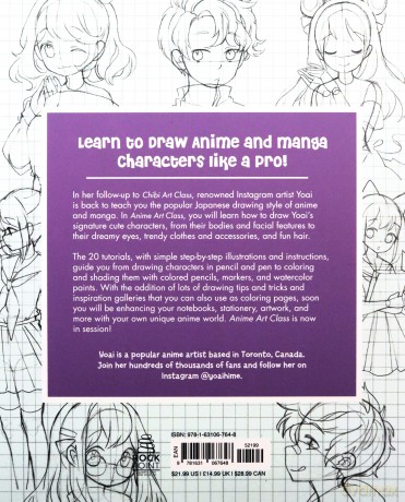 Anime Art Class: A Complete Course in Drawing Manga Cuties (Cute and Cuddly Art) - Yoai [KSIĄŻKA]