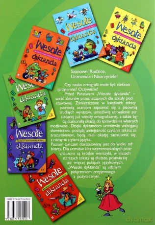 Wesołe dyktanda kl.4 [KSIĄŻKA]