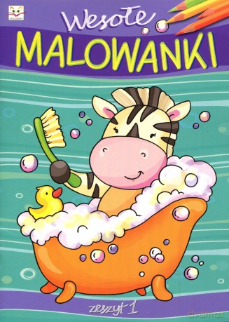Wesołe malowanki - zeszyt 1 [KSIĄŻKA]