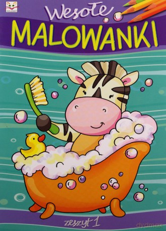 Wesołe malowanki - zeszyt 1 [KSIĄŻKA]