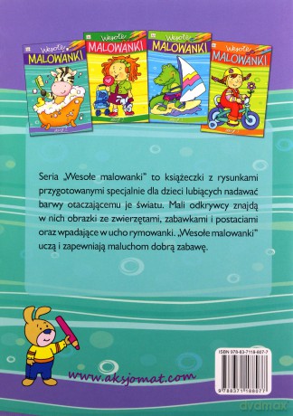 Wesołe malowanki - zeszyt 1 [KSIĄŻKA]