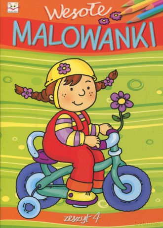 Wesołe malowanki - zeszyt 4 [KSIĄŻKA]