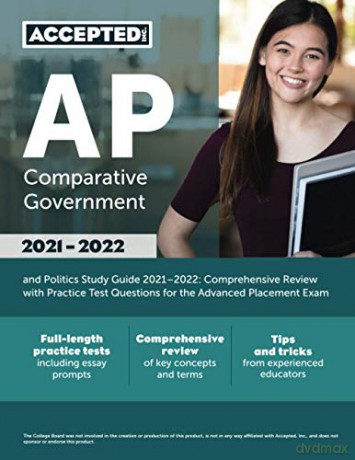 AP Comparative Government and Politics Study Guide 2021-2022: Comprehensive Review with Practice Test Questions for the Advanced Placement Exam - Jonathan Cox [KSIĄŻKA]