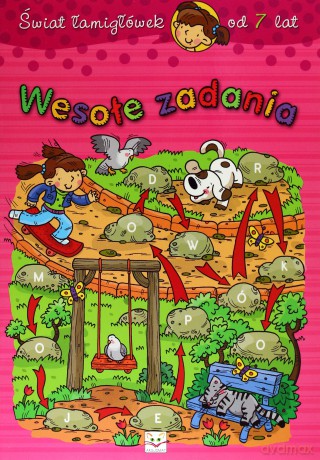 Wesołe zadania 7 lat - Świat łamigłówek [KSIĄŻKA]