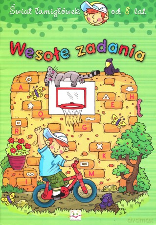 Wesołe zadania 8 lat - Świat łamigłówek [KSIĄŻKA]