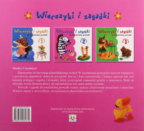 Wierszyki i zagadki dla przedszkolnej gromadki cz. 2 [KSIĄŻKA]