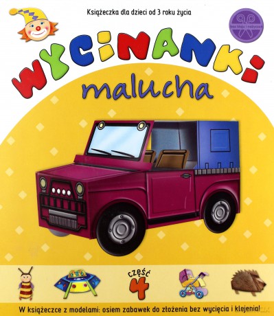 Wycinanki malucha cz. 4 [KSIĄŻKA]