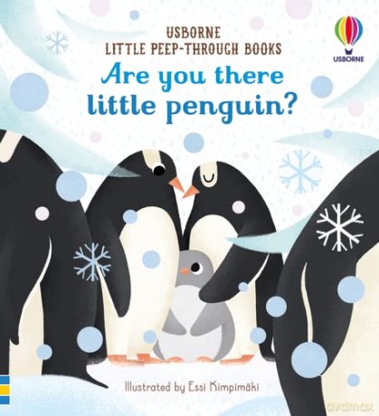 Are You There Little Penguin(Little Peep-Through Books): 1 - Sam Taplin [KSIĄŻKA]