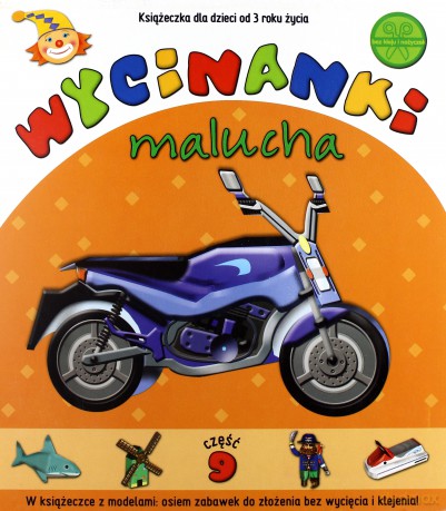 Wycinanki malucha cz. 9 [KSIĄŻKA]
