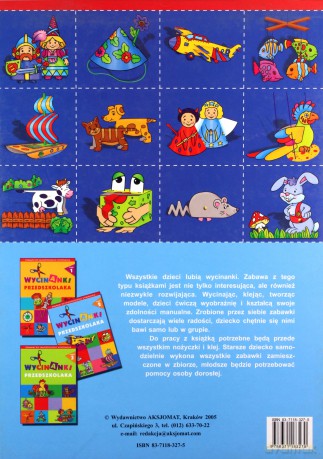 Wycinanki przedszkolaka - cz. 2 [KSIĄŻKA]