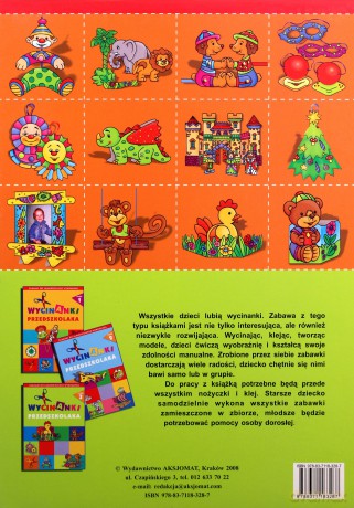 Wycinanki przedszkolaka - cz. 3 [KSIĄŻKA]