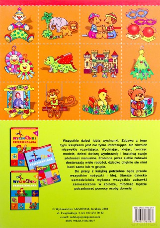 Wycinanki przedszkolaka - cz. 3 [KSIĄŻKA]