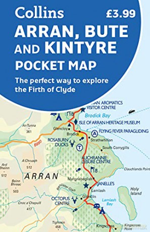 Arran, Bute and Kintyre Pocket Map: The perfect way to explore the Firth of Clyde [KSIĄŻKA]